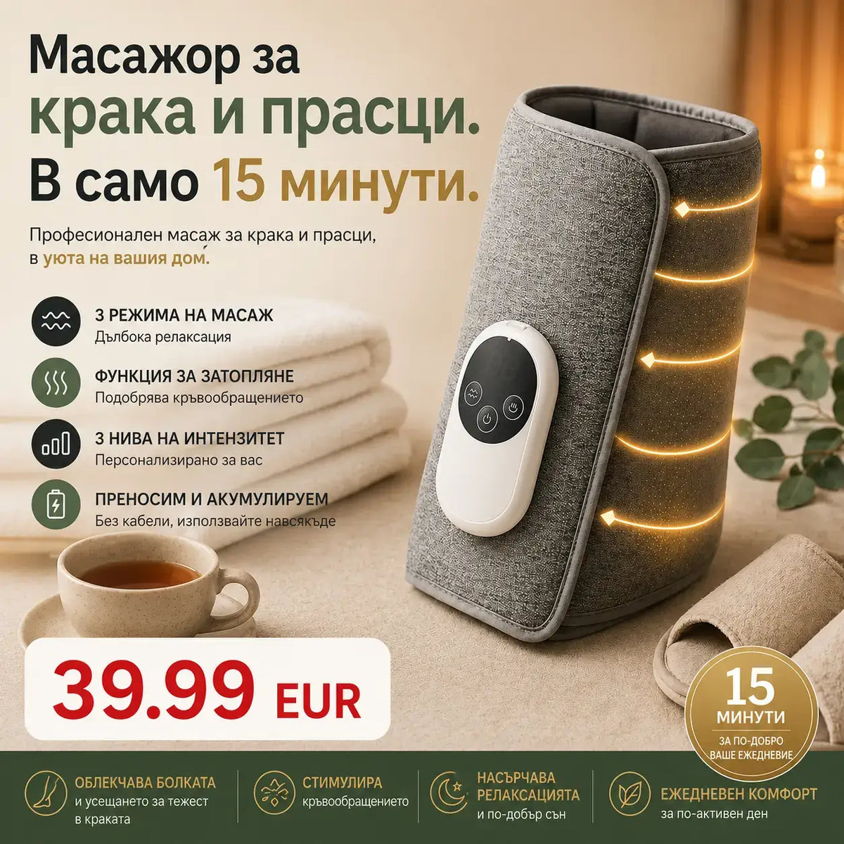 професионален апарат за крака